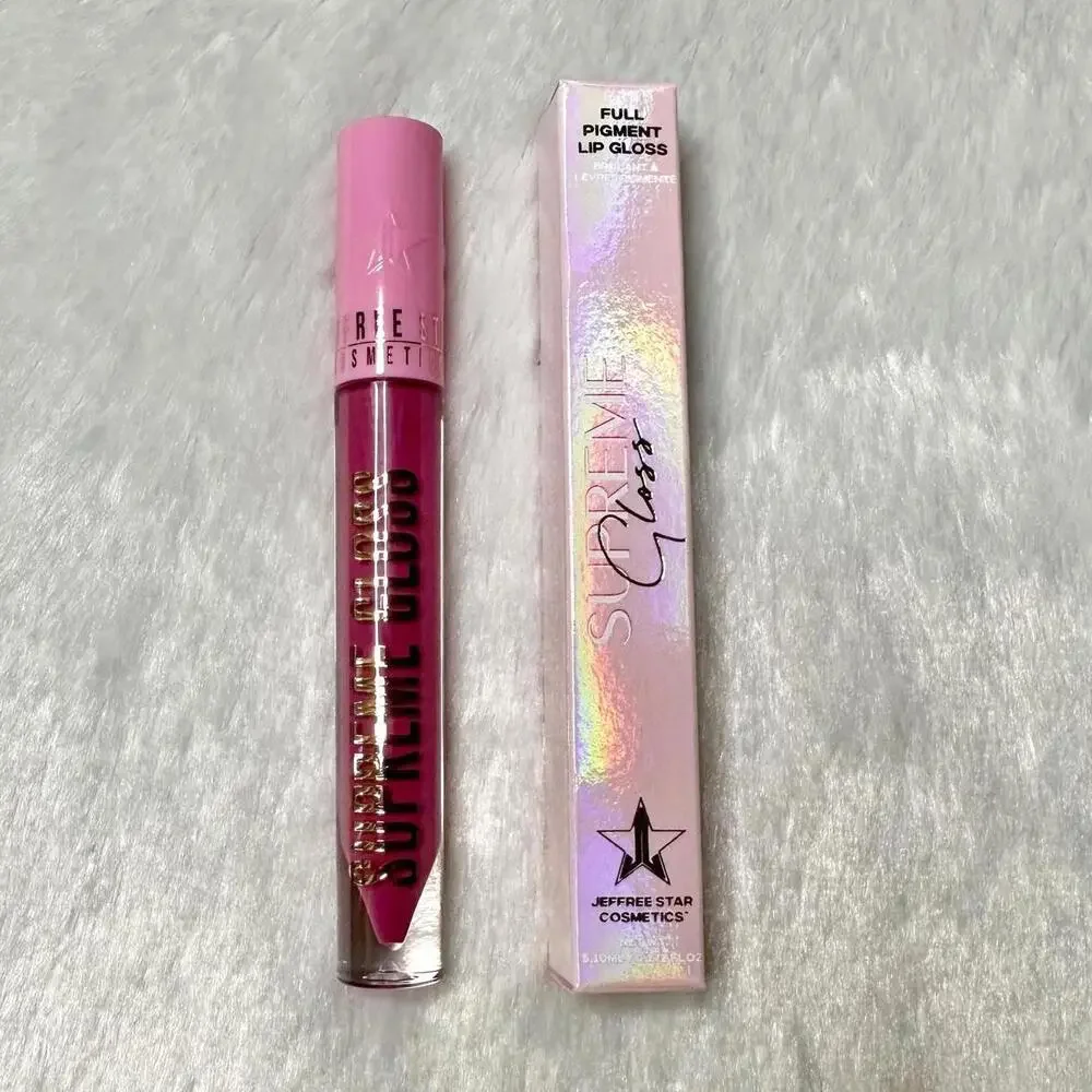 NIB Jeffree Star Supreme Full Pigment Lip Gloss Please Forgive Me Full Sz 5.10ml